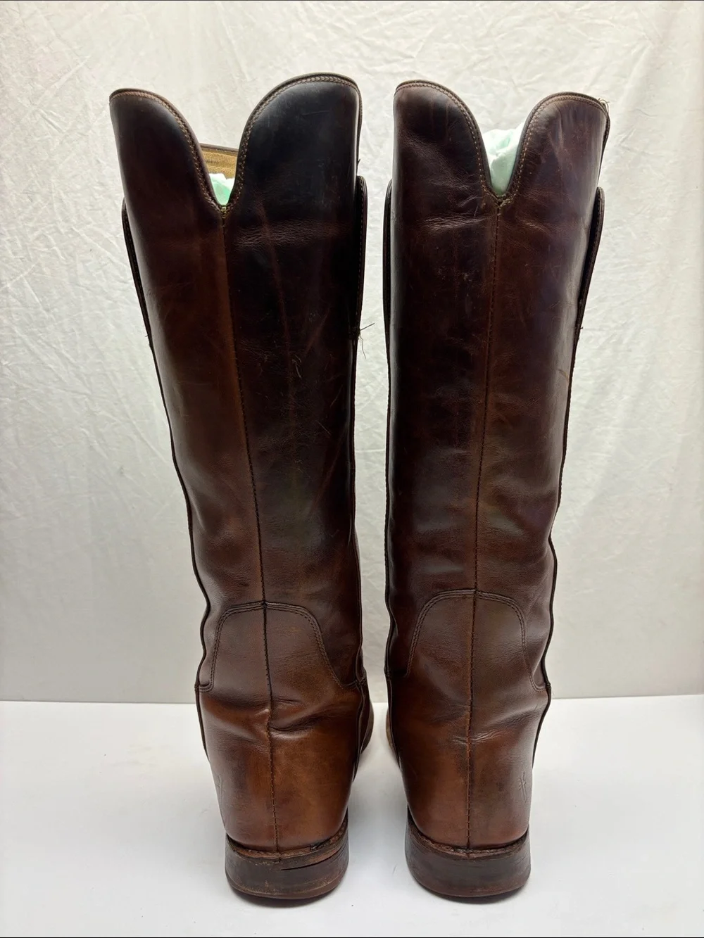 Frye Classic Tall Leather Riding Boots, SZ 8 B